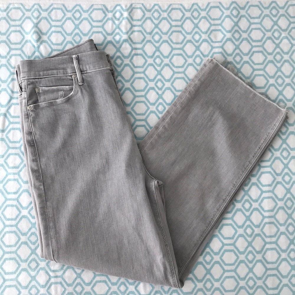 MOTHER Jeans *The Maverick* Wide Leg Crop